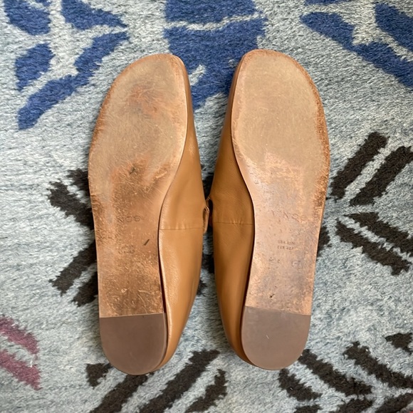 Camel/tan loafers from Vince - Picture 3 of 5